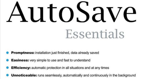 AutoSave Essentials (PC) Full Version Download