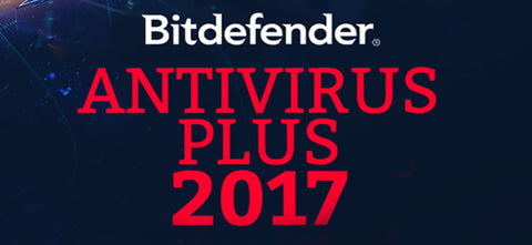 Bitdefender Antivirus Plus 2017 (1PC/1Year) Full Version Download