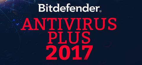 Bitdefender Antivirus Plus 2017 (1PC/1Year)