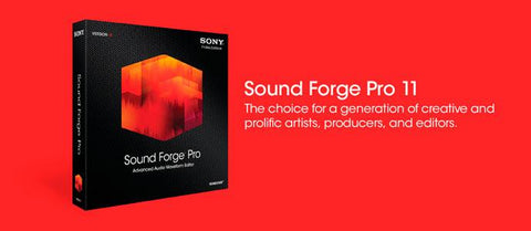 SOUND FORGE Pro 11 (PC)