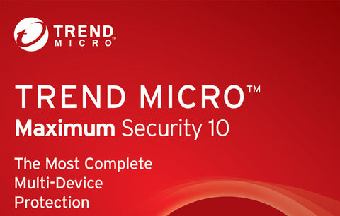 Trend Micro Maximum Security (5Devices|1Yr) (PC/MAC/Android/iOS) Full Version Download