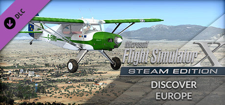 FSX: Steam Edition - Discover Europe (PC) Steam Download