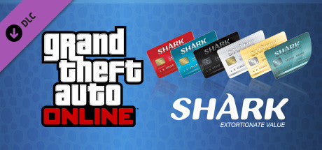 Grand Theft Auto Online: Megalodon Shark Cash Card $8,000,000 (PC)