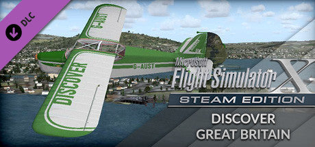 FSX: Steam Edition - Discover Great Britain (PC) Steam Download