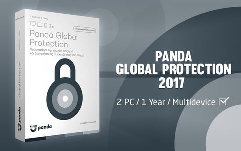 Panda Global Protection 2017 (2PCs|1Yr) (PC/MAC)