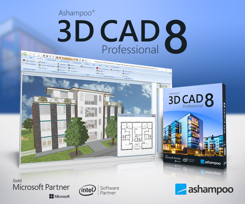 Ashampoo 3D CAD Professional 8 (PC) Full Version Download